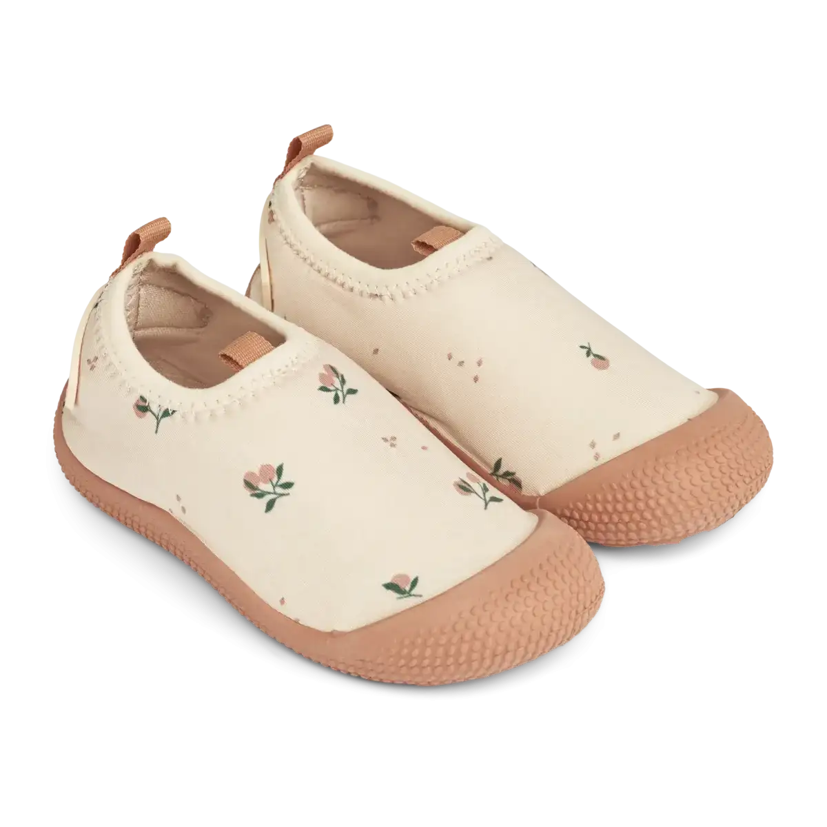 Peach booties