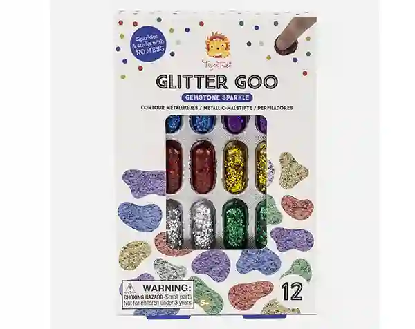 Glitter Goo Gemstone Sparkle (Set 12 pc)