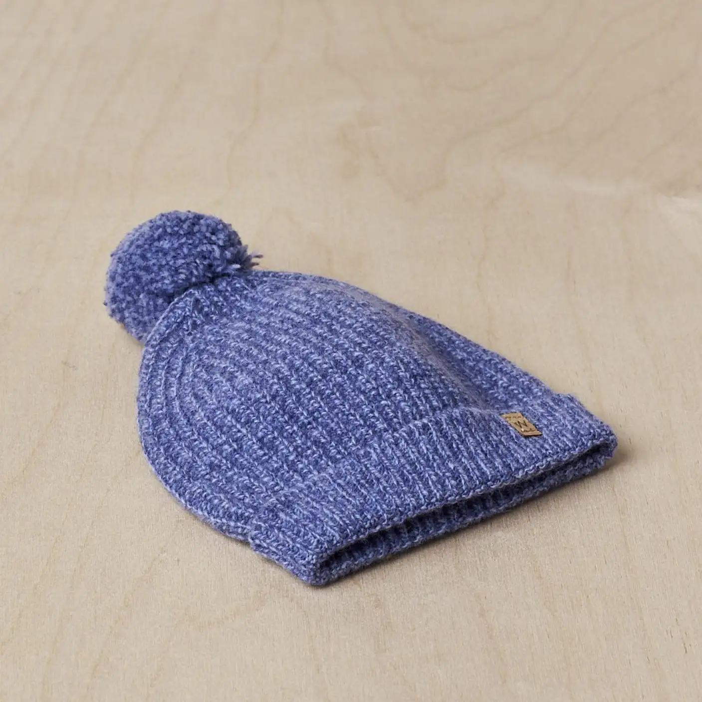 Gorro lana azul - Imagen 2