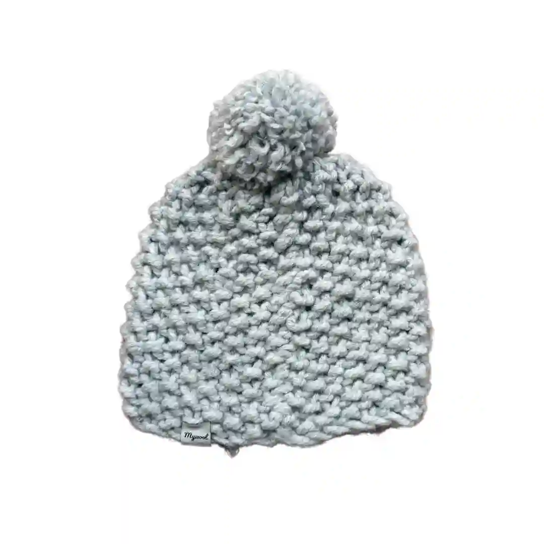 Rice Beanie for Boys Light Gray