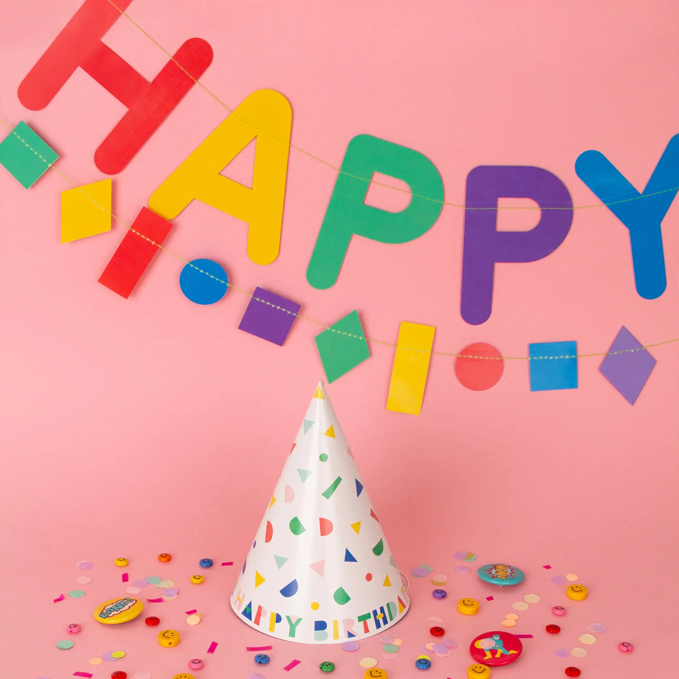 Gorros de cumpleaños - Happy Birthday - Imagen 2