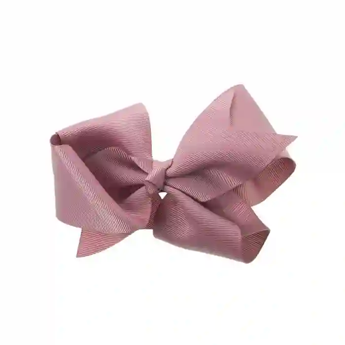 Large pink double loop bow