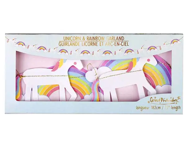 Unicorns and Rainbows Garland