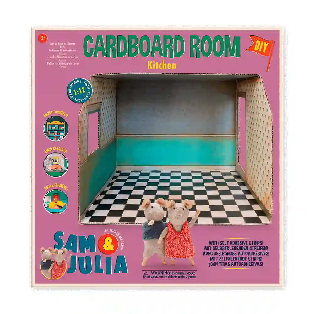 Habitación cartón – Cocina