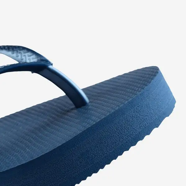 Havaianas Slim Plataforma Plana Azul - Imagen 2