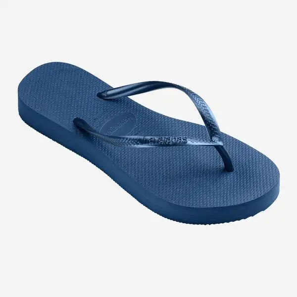 Havaianas Slim Plataforma Plana Azul - Imagen 5