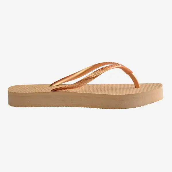 Havaianas Slim Flatform Dorado - Imagen 3