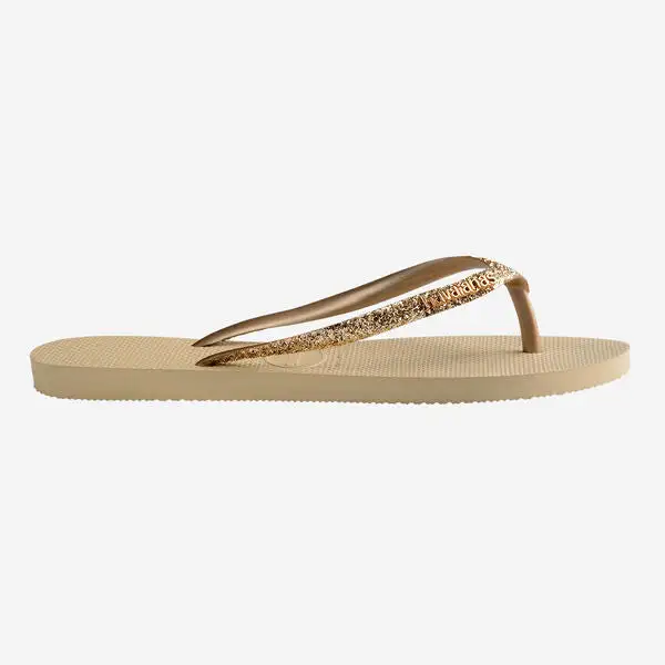 Havaianas Slim Glitter II Gold - Image 3
