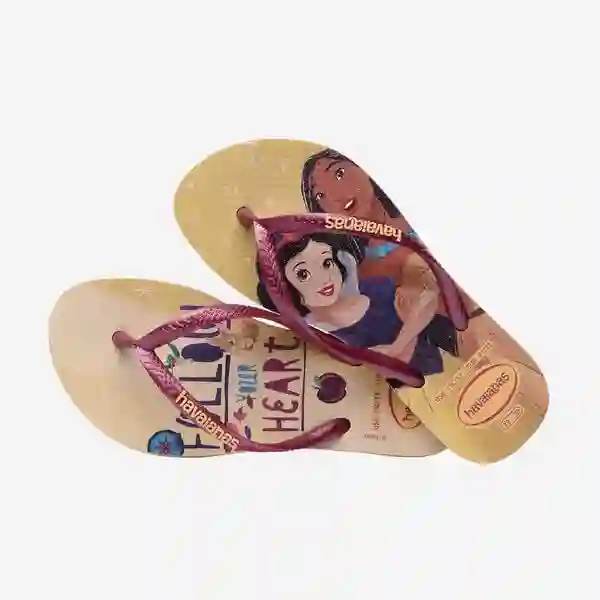 Havaianas Slim Princesses Beige
