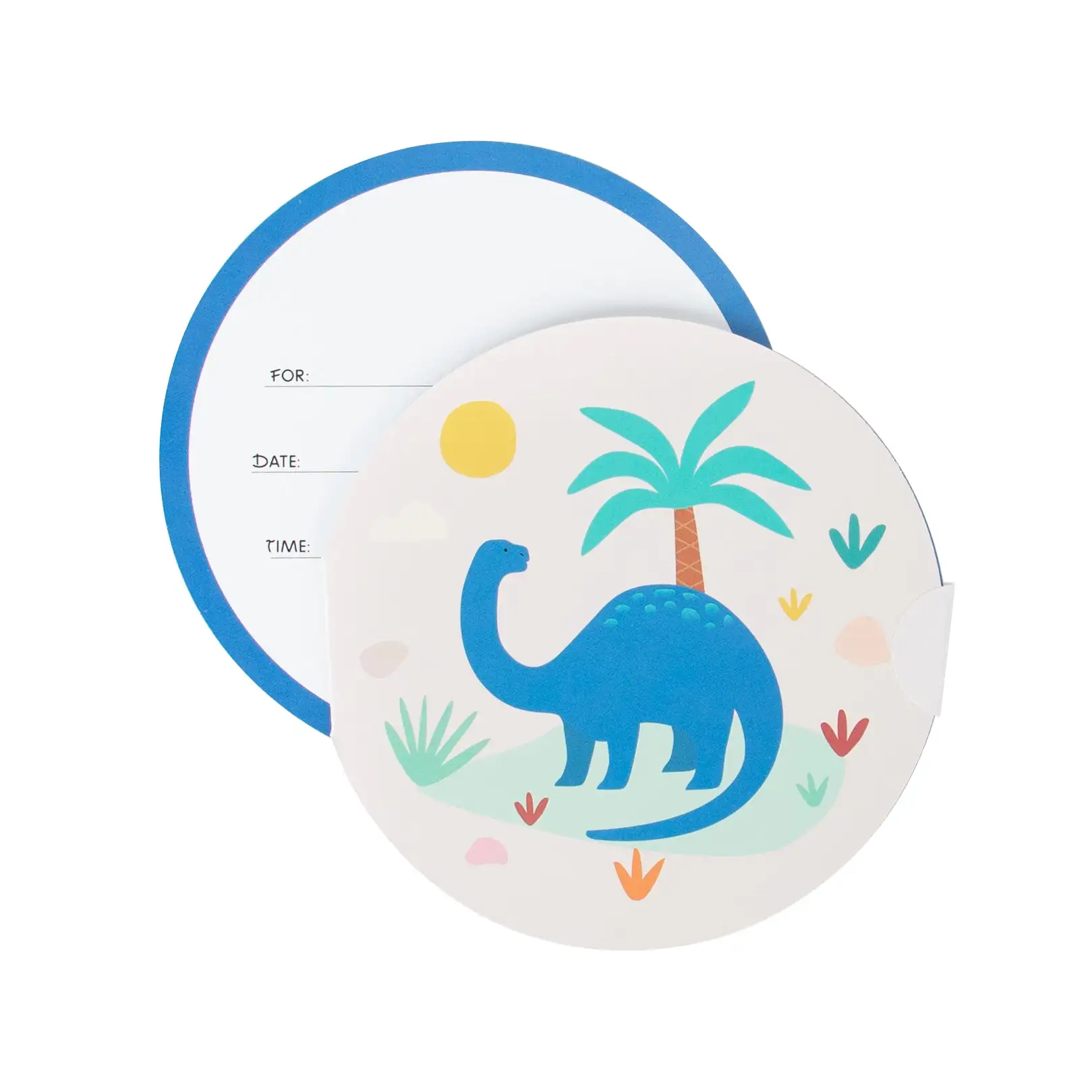 Invitaciones de cumpleaños - Dinosaurios
