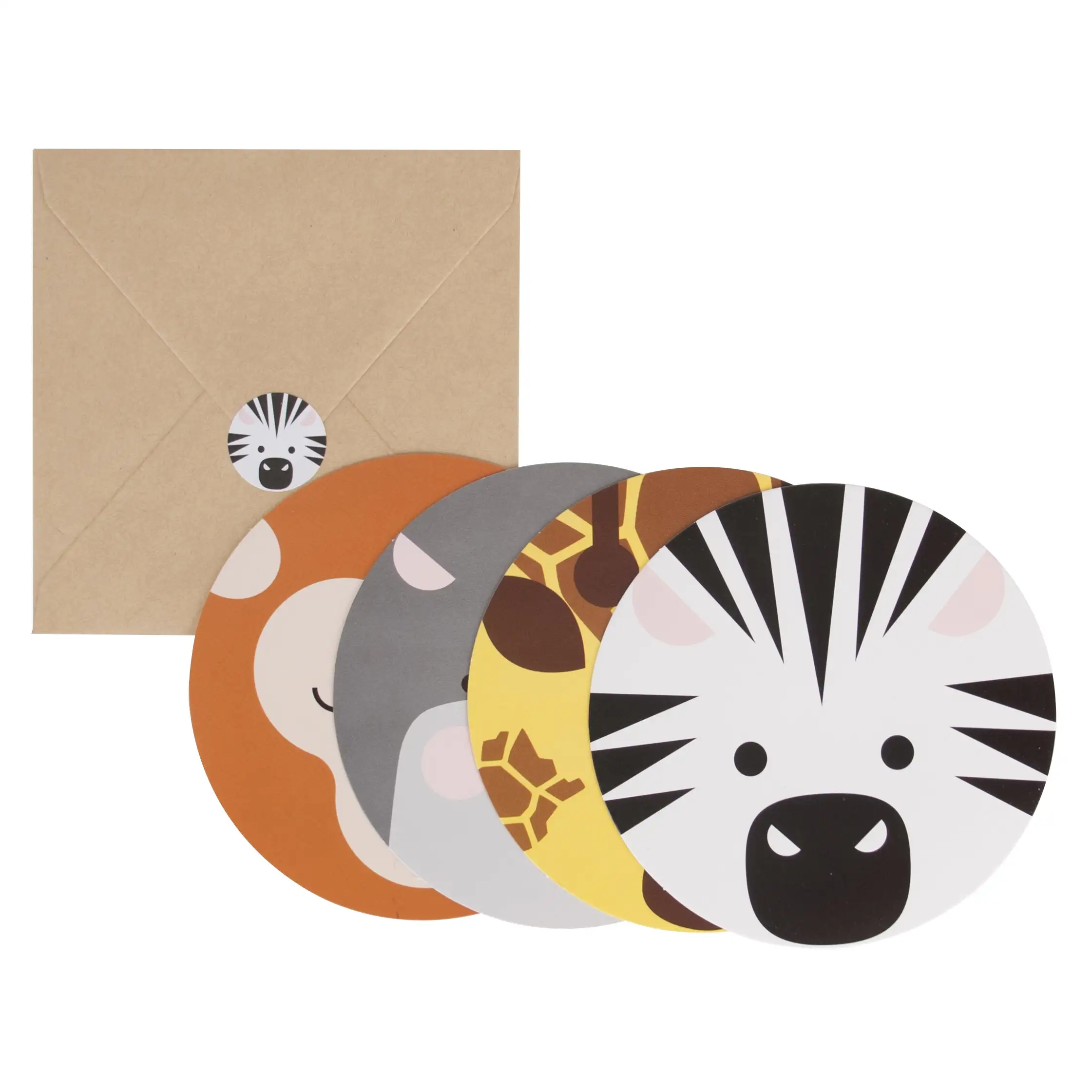 Invitaciones de cumpleaños - Safari - Imagen 2