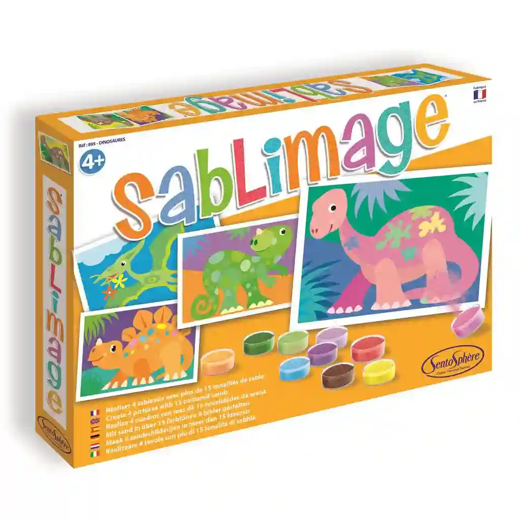 Juego de arenas Dinosaurios