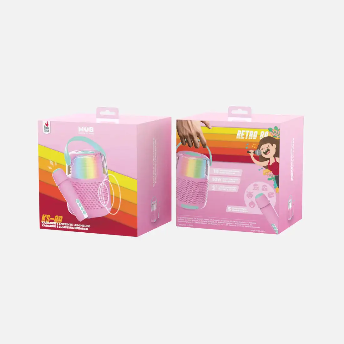 Portable Karaoke - Rose - Image 6