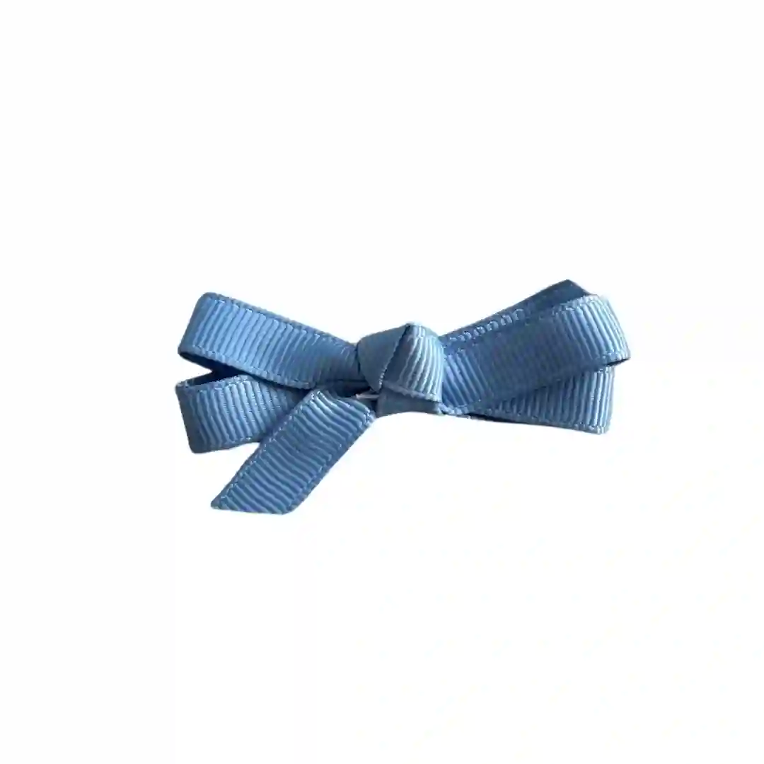 Lacito con clip pico-pato azul