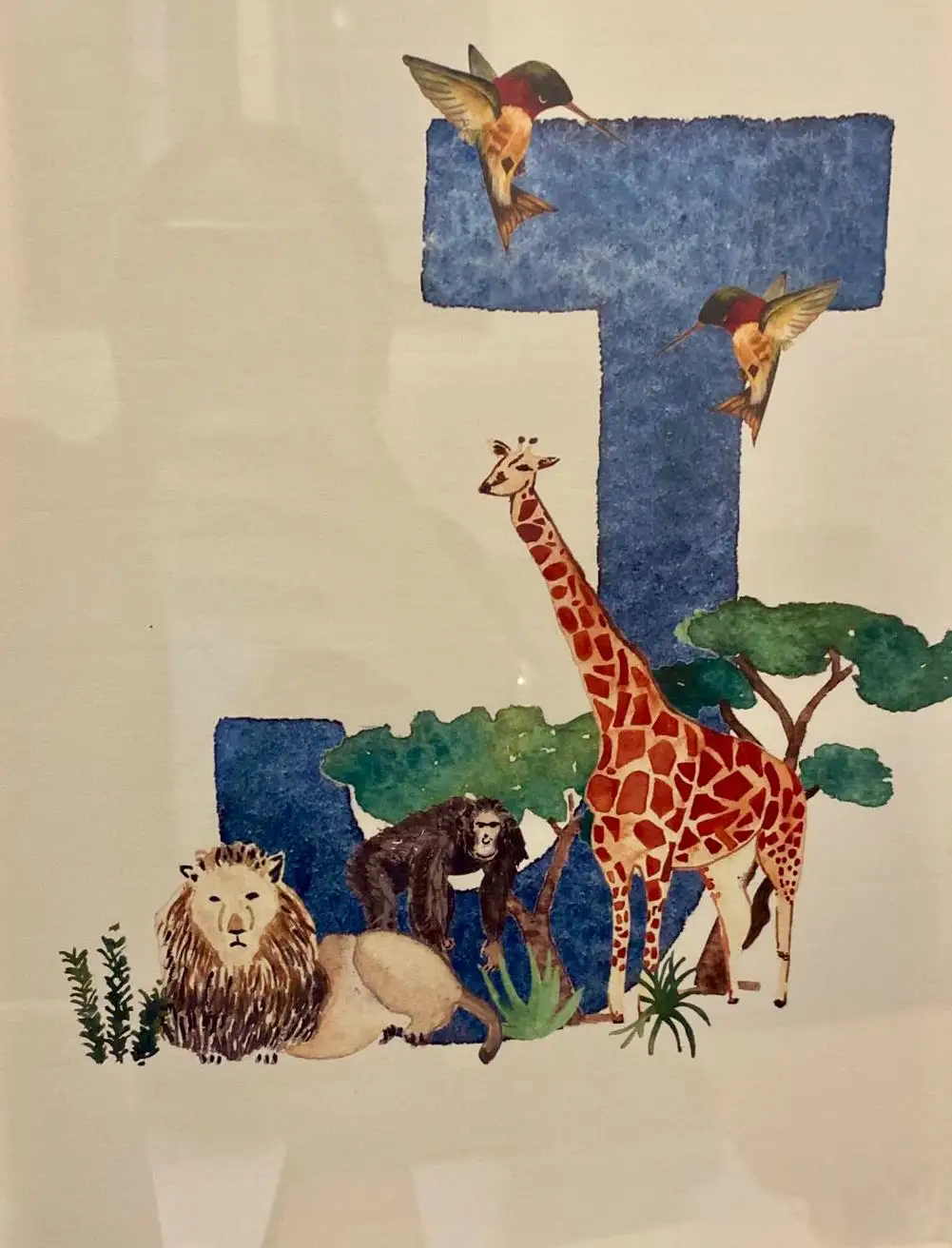 Initial Framed Print - Image 4