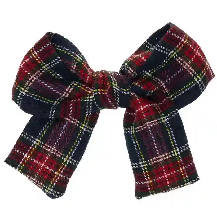 Blue Scottish bow