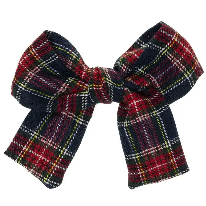 Blue Scottish bow