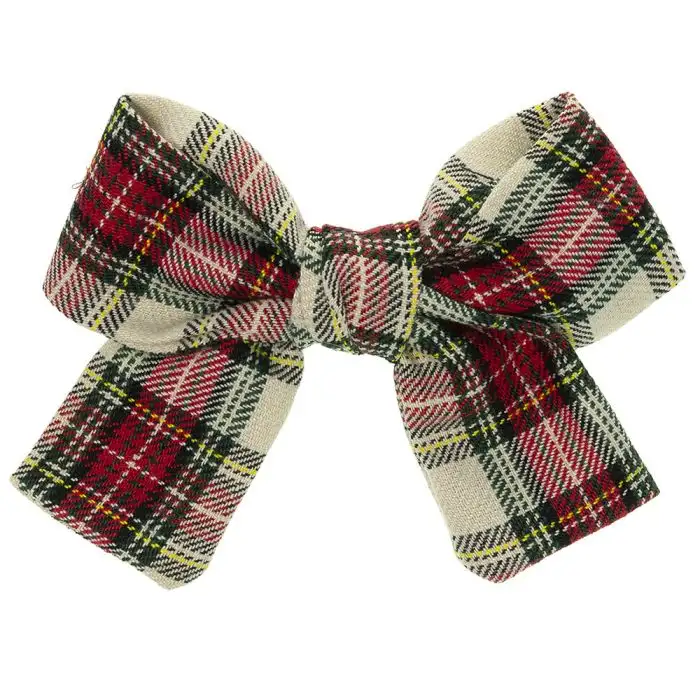 Beige Scottish bow