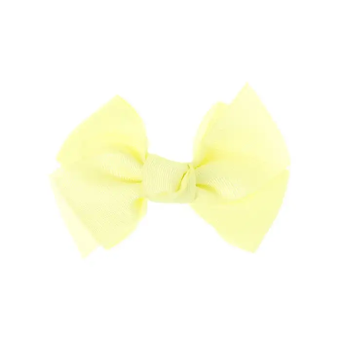 Large bow with yellow clip