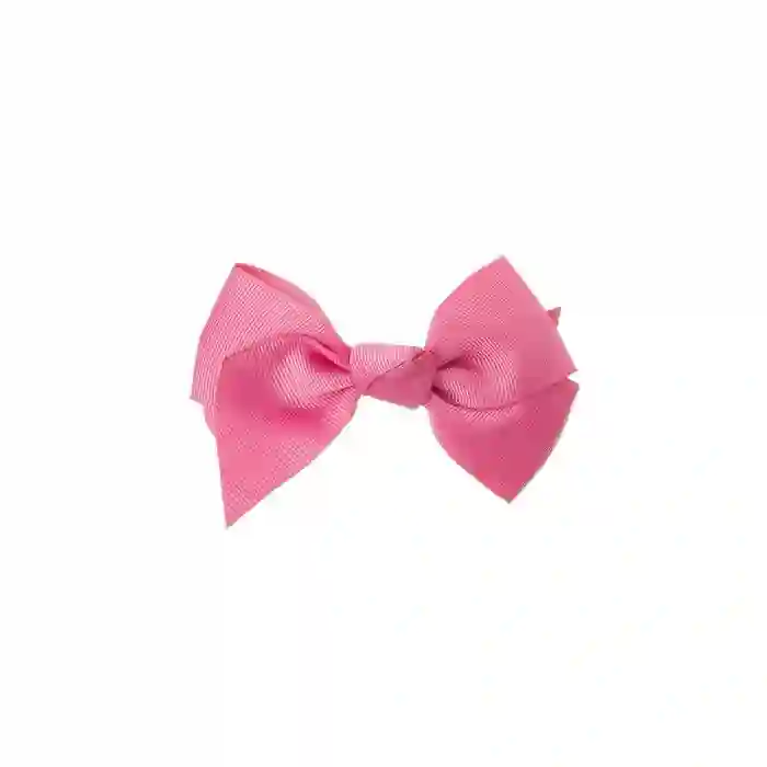 Large bow with fuchsia clip