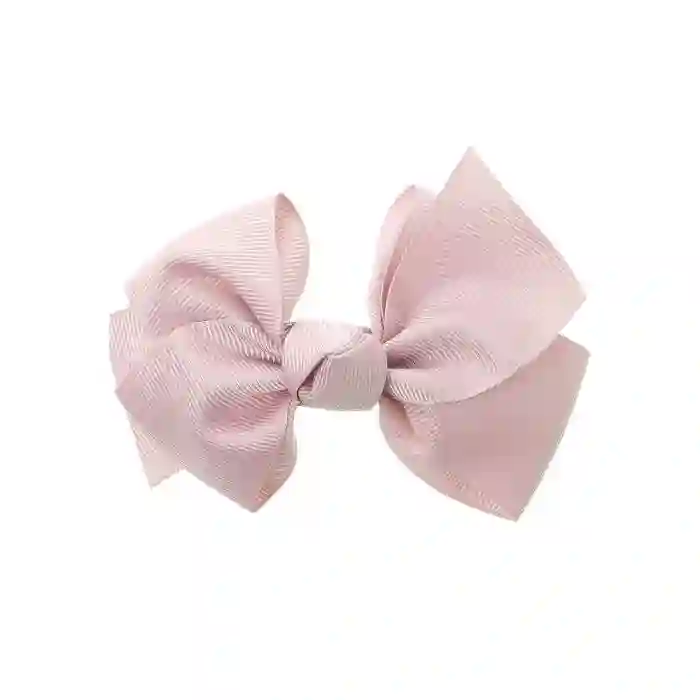 Large bow with pink clip