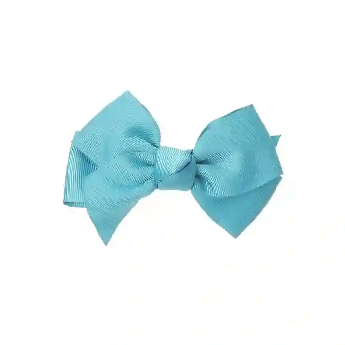 Large bow with Turquoise clip