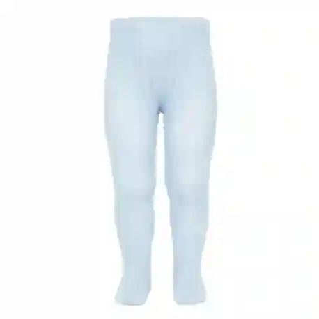 Leotardos canalé Azul Bebé
