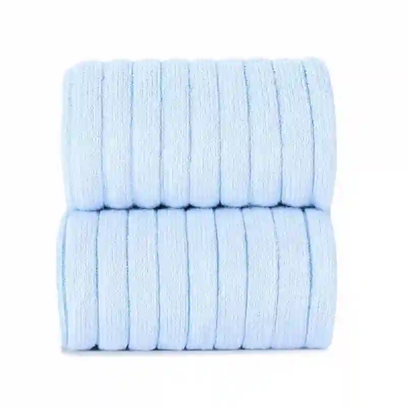 Leotardos canalé Azul Bebé