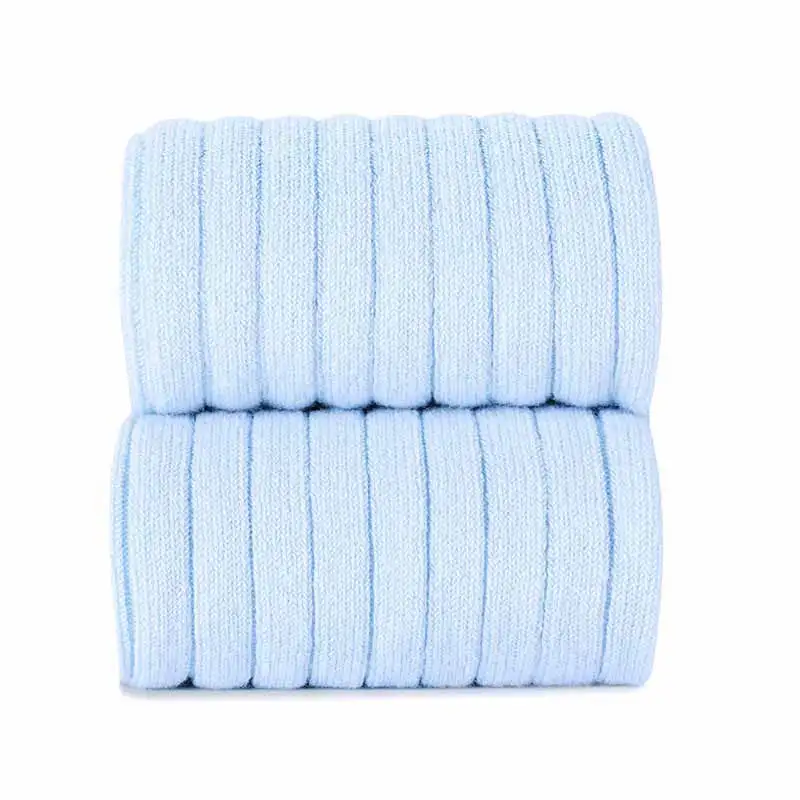 Leotardos canalé Azul Bebé - Imagen 2