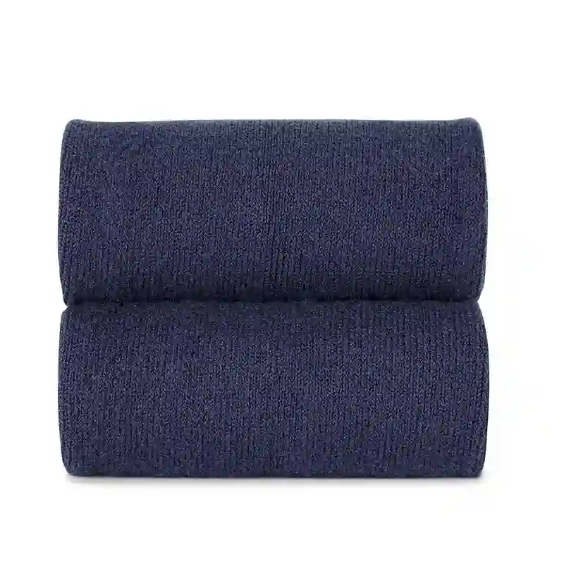 Navy plain knit tights