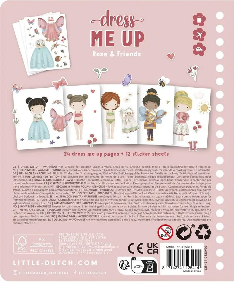 Libro de vestir Rosa and friends - Imagen 2