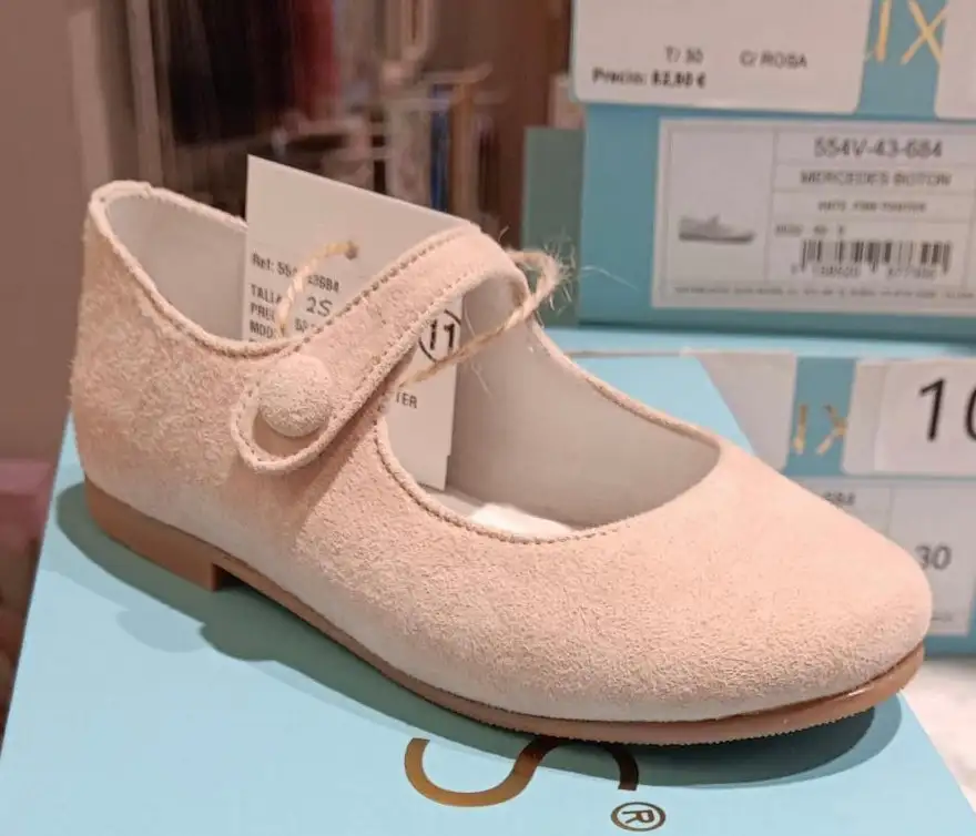 Merceditas botón Ante Rosa