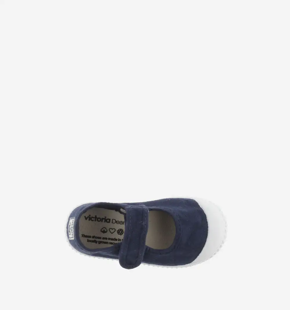 Merceditas Marine Blue Canvas - Image 2