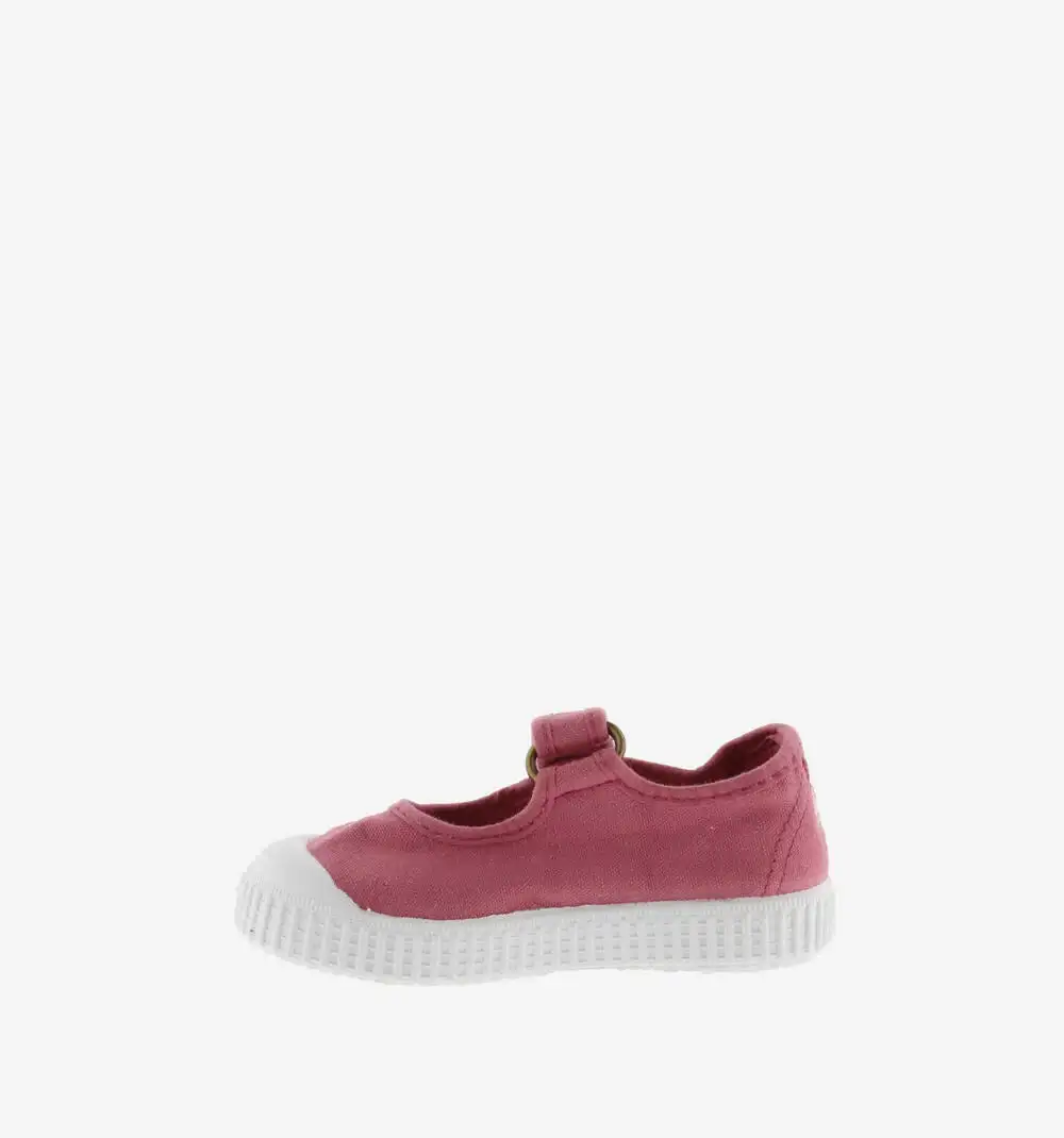 Raspberry Canvas Mary Janes - Image 3