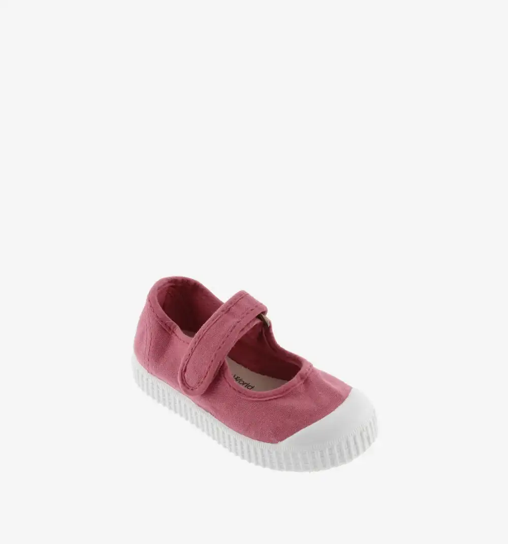 Raspberry Canvas Mary Janes - Image 4