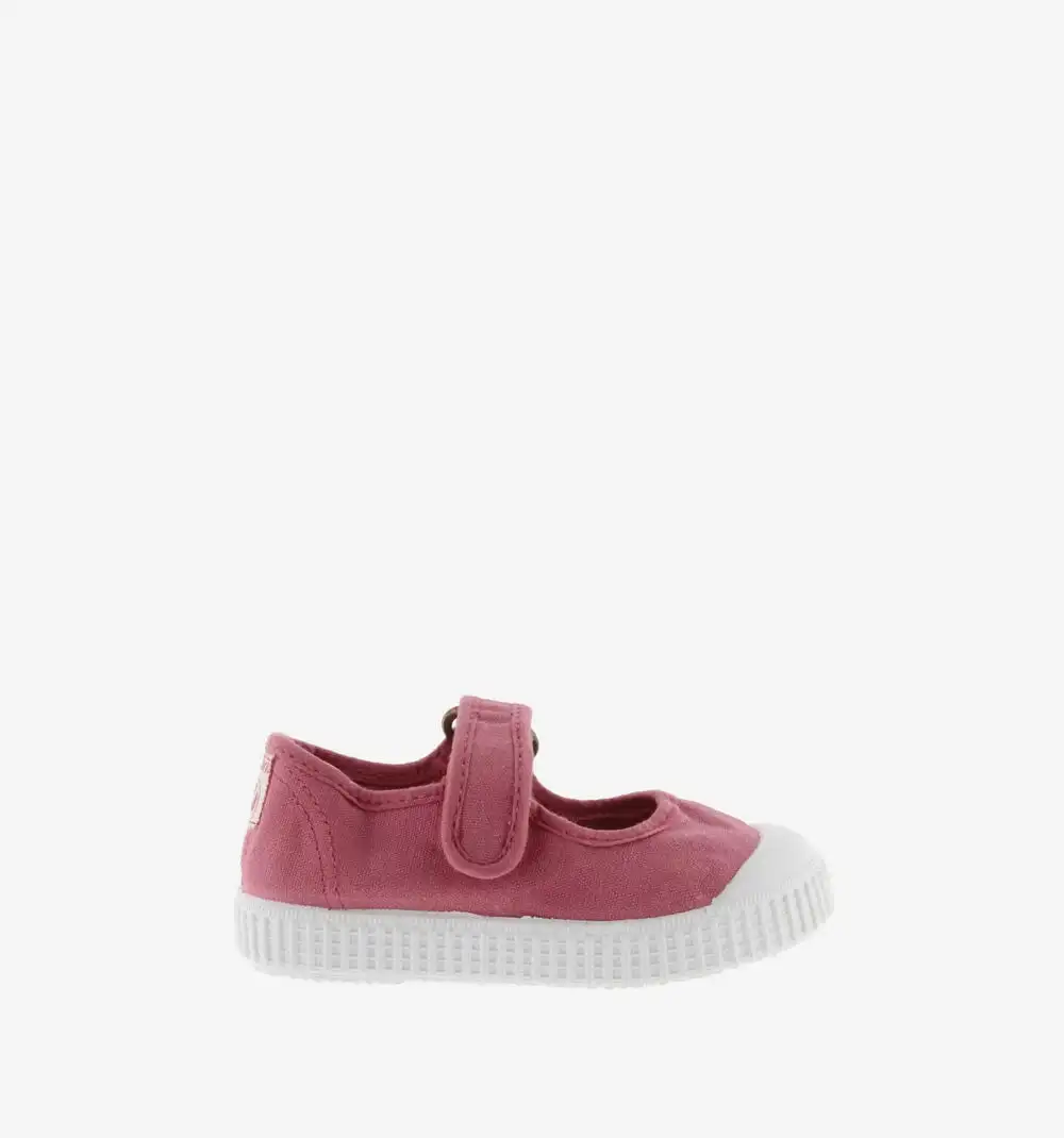 Raspberry Canvas Mary Janes - Image 5