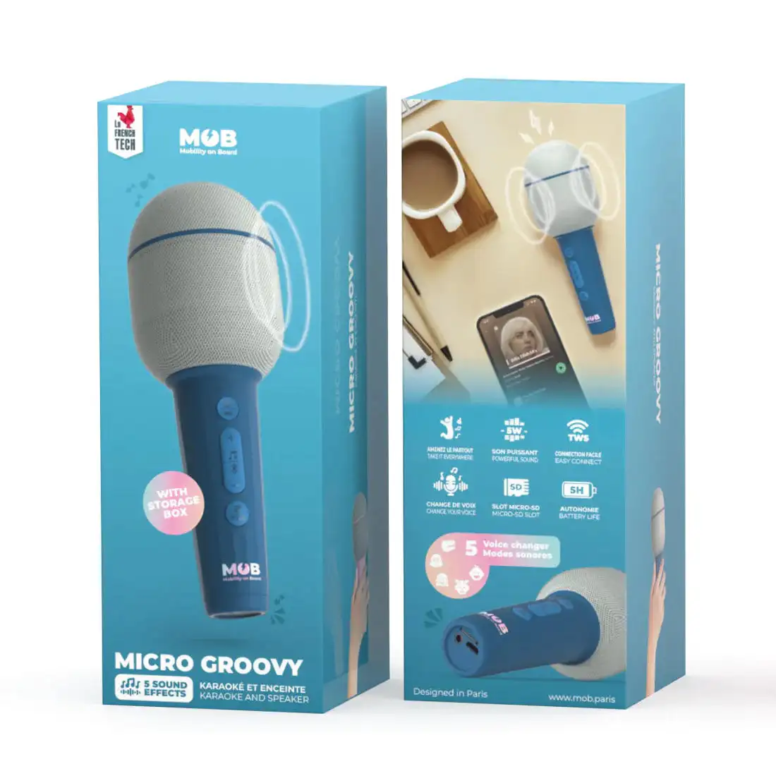 Micro Groovy azul - Image 2