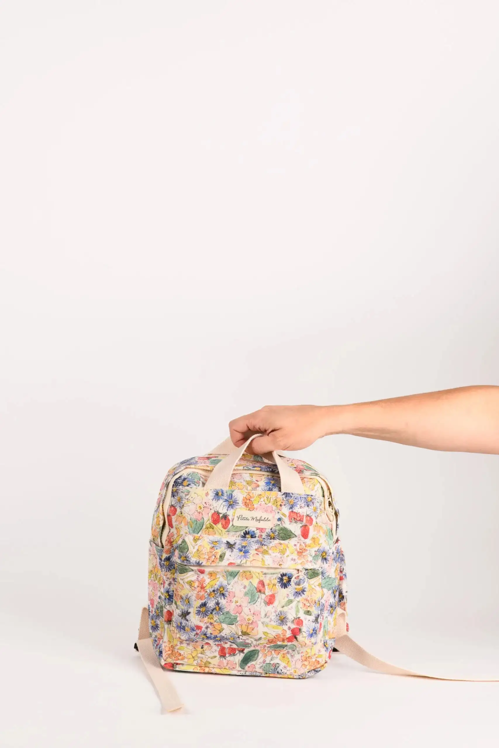 Petite Mafalda Strawberry Backpack - Image 5