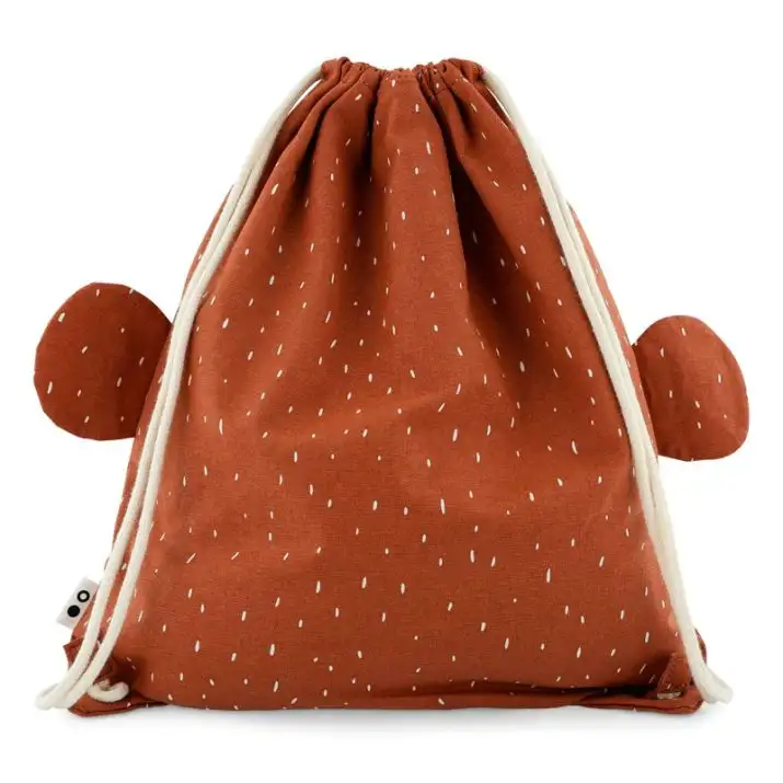 Mr. Monkey Fabric Backpack - Image 2