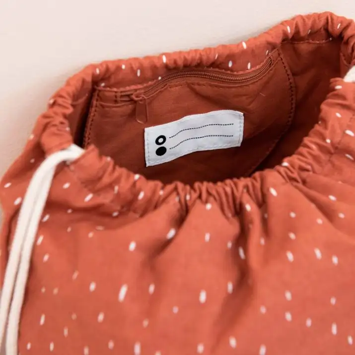 Mr. Monkey Fabric Backpack - Image 3
