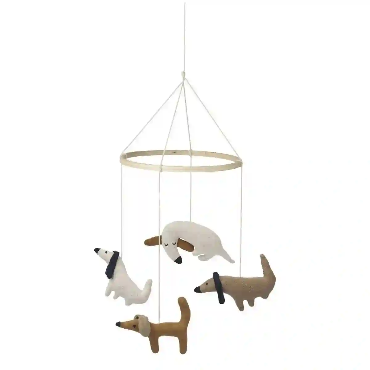 Móvil de cuna Perritos