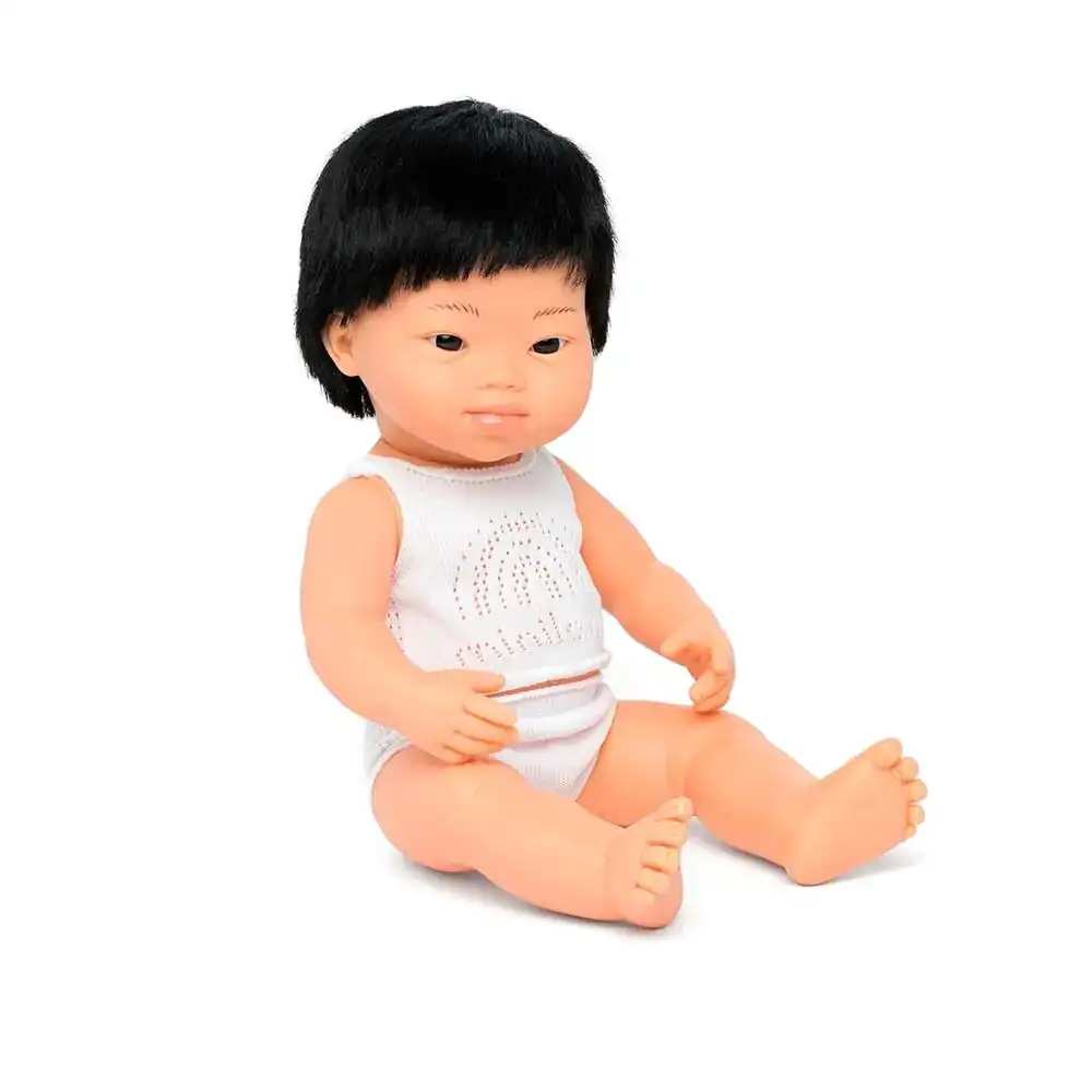 Asian doll with Down Syndrome