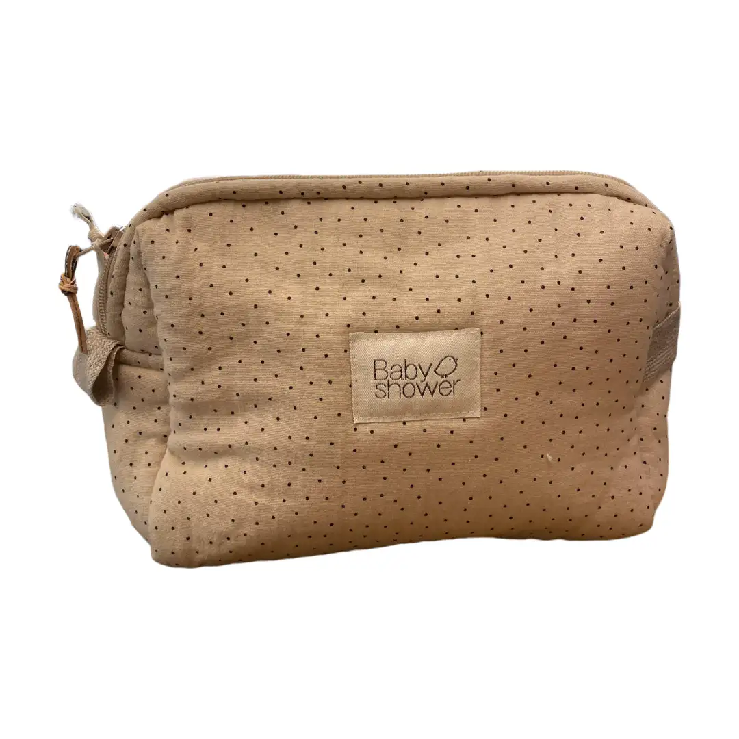 Vanilla dots toiletry bag