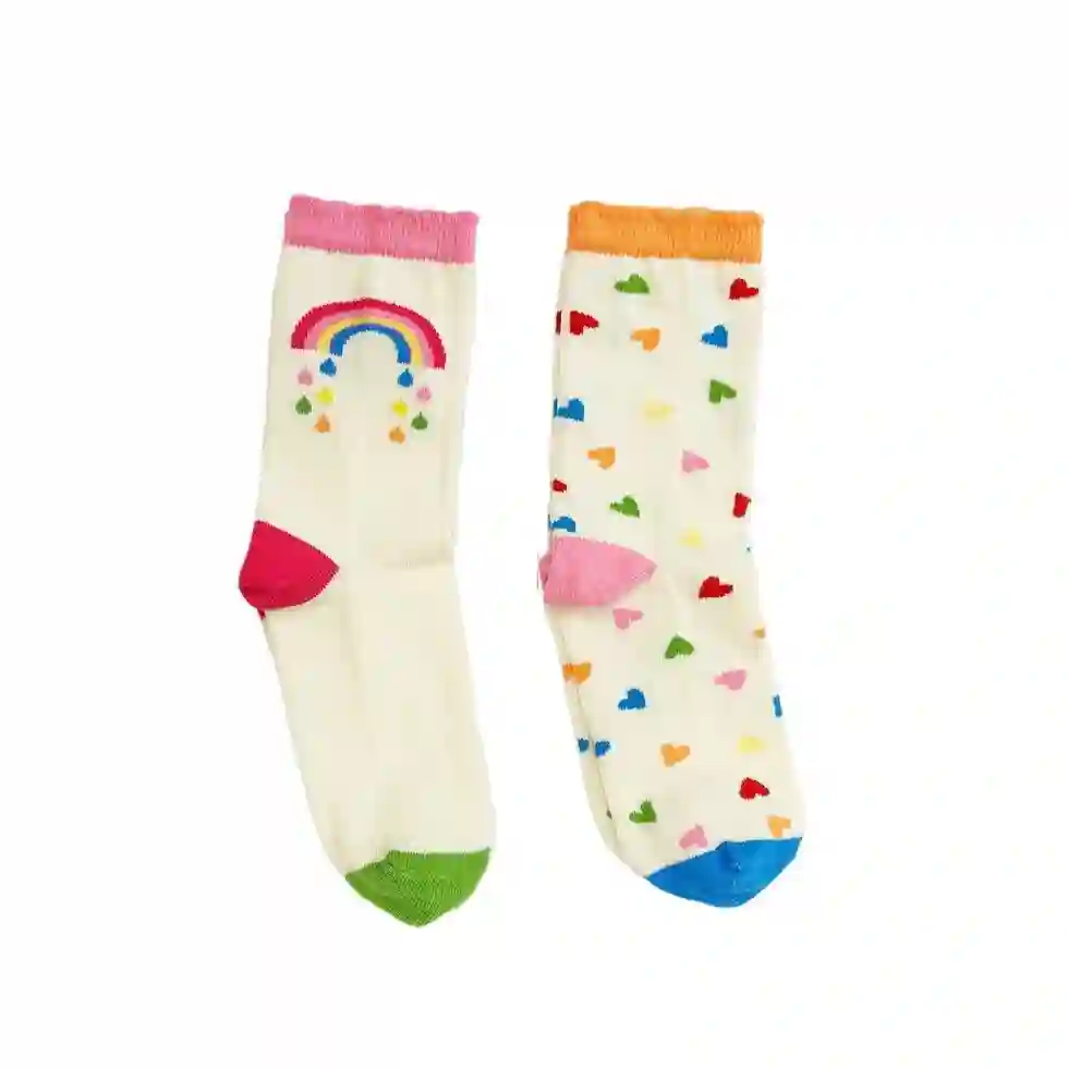 Pack of heart socks