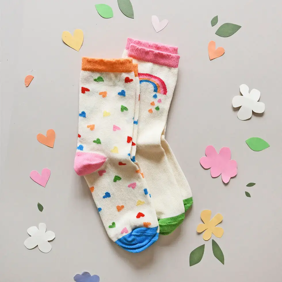 Pack of heart socks - Image 2