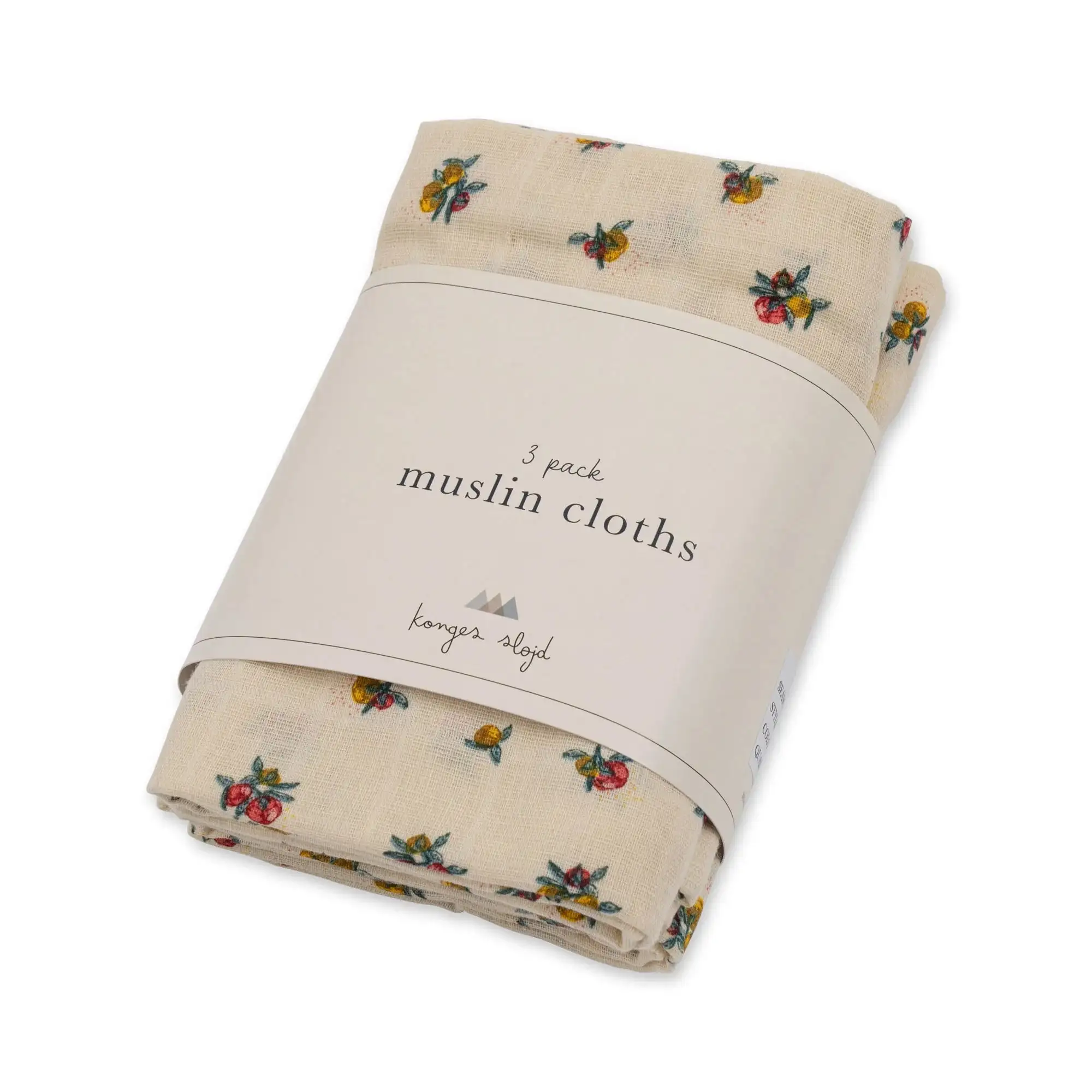 Pack of 3 flower muslins