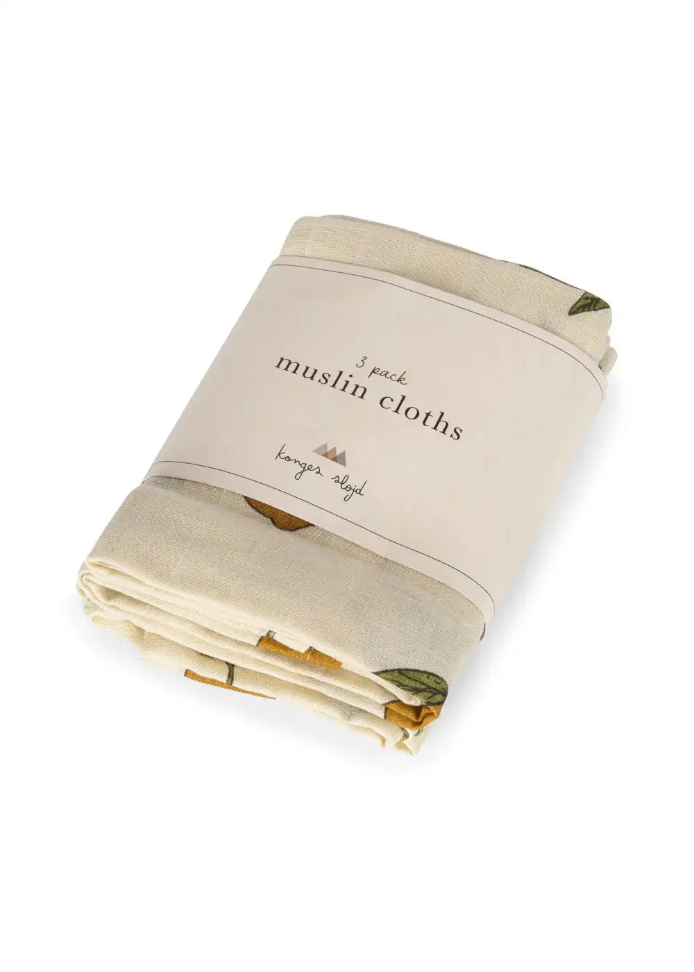 Pack of 3 Lemon muslins