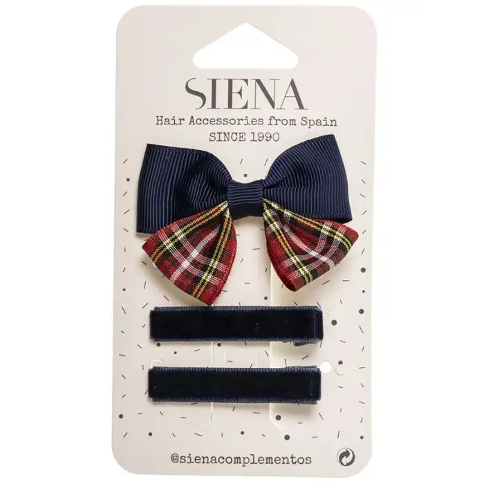 Scottish bow pack + 2 clips Blue