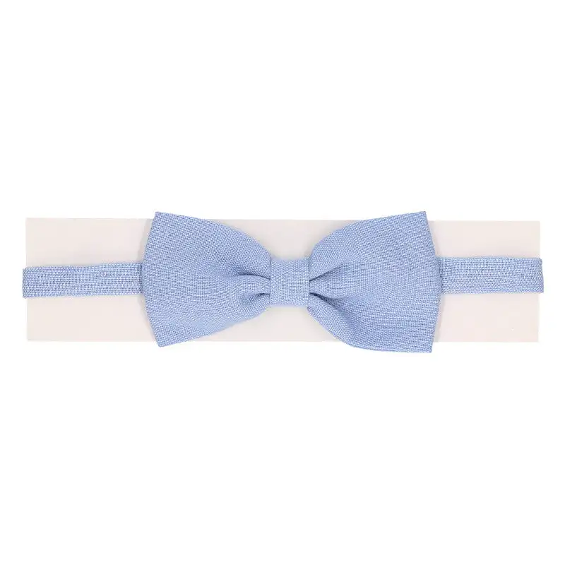 blue bow tie