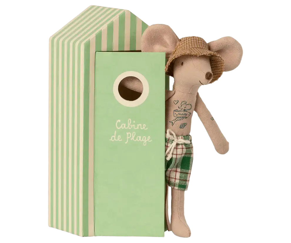 Dad in Beach Cabin - Beach Mice - Image 2